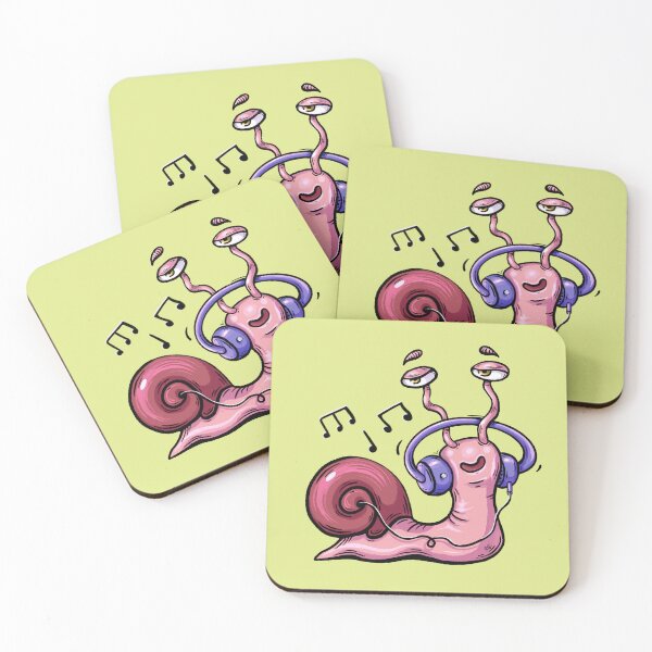 Item preview, Snail Listening To Music  designed and sold by Hoda Hefzy.