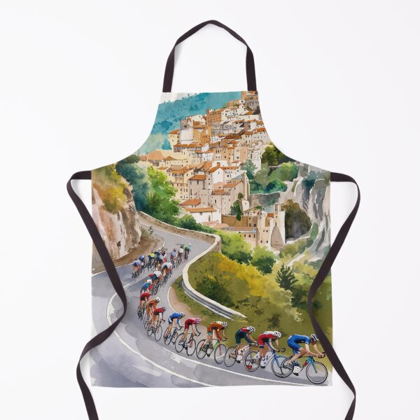 Artikelvorschau, Peloton. Radsport-Wandkunst, Peloton-Druck. Bergetappen-Poster. Profi-Radsport-Fan. entworfen und verkauft von bekksa.
