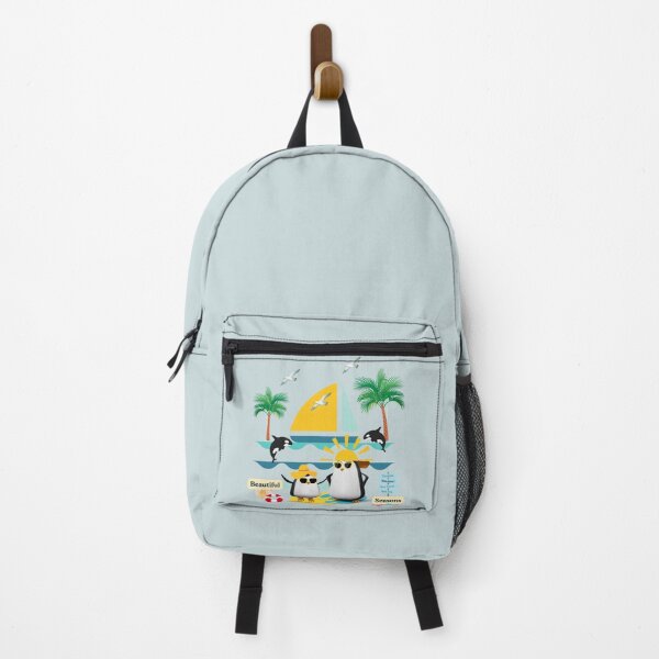 Item preview, Happy Summer with penguin designed and sold by ATime7Day.