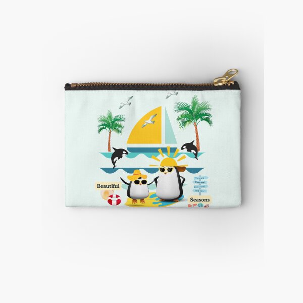 Item preview, Happy Summer with penguin designed and sold by ATime7Day.
