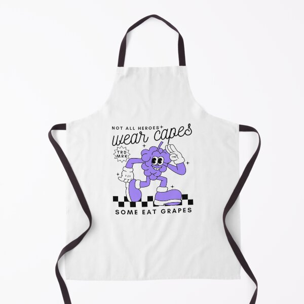 Item preview, Not all heroes wear capes some eat grapes designed and sold by Peerless-Prime.