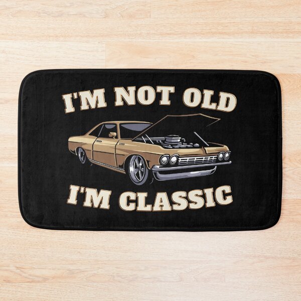 Item preview, I'm Not Old, I'm Classic – Funny Vintage Car Design designed and sold by LINE-WEAR.