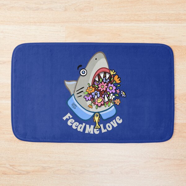 Item preview, Feed Me Love . Flowers In A Shark designed and sold by Hoda Hefzy.
