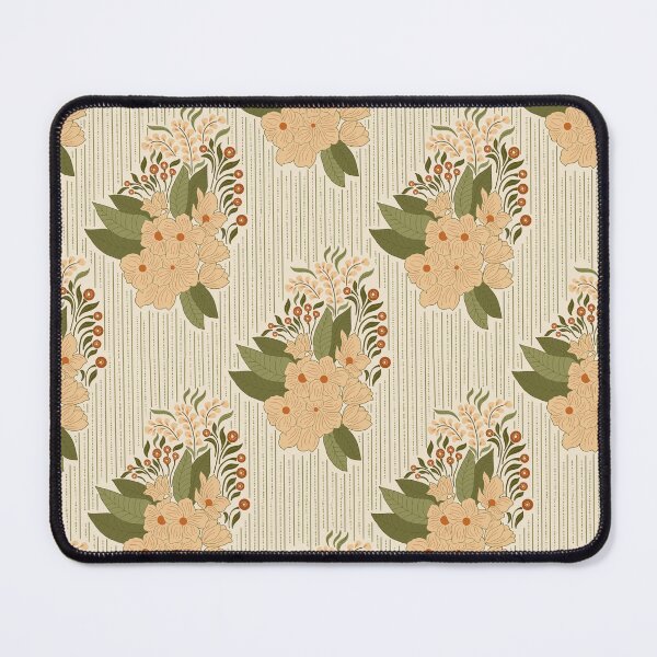 Item preview, Vintage Floral Bouquet with Retro Leafy Accents designed and sold by DColourMuse.