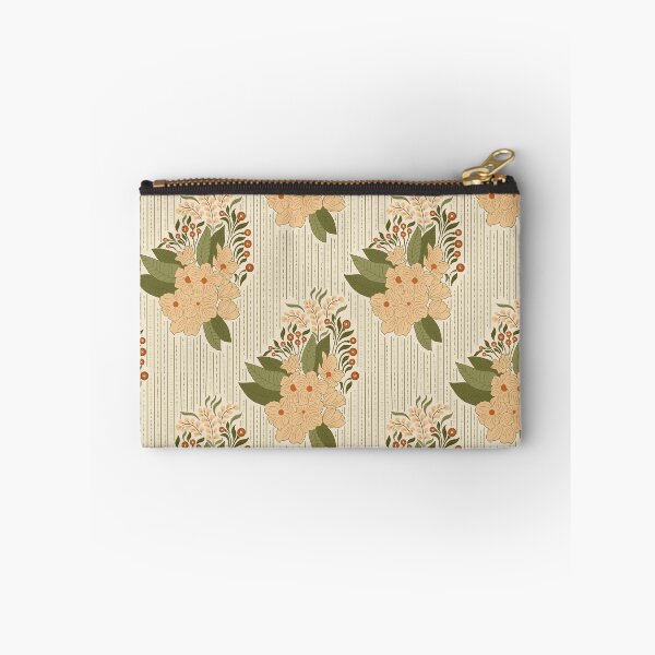 Item preview, Vintage Floral Bouquet with Retro Leafy Accents designed and sold by DColourMuse.