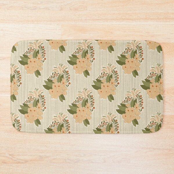 Item preview, Vintage Floral Bouquet with Retro Leafy Accents designed and sold by DColourMuse.