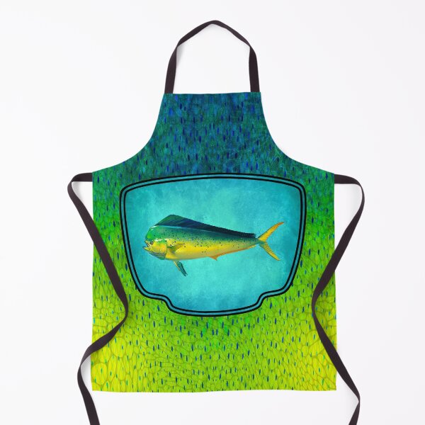 Item preview, Mahi-Mahi Angler Badge designed and sold by artistwill.