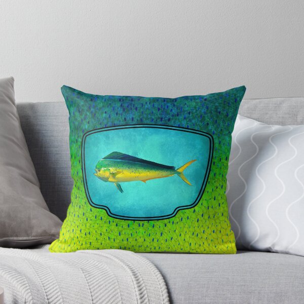Item preview, Mahi-Mahi Angler Badge designed and sold by artistwill.