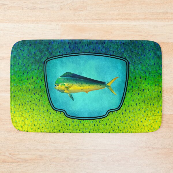Item preview, Mahi-Mahi Angler Badge designed and sold by artistwill.
