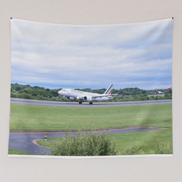 Item preview, MAN to CDG Air France Airbus A220-300 F-HZUR designed and sold by Skyframe Aviation.