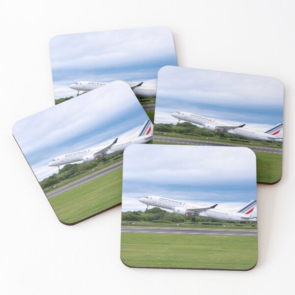 Item preview, MAN to CDG Air France Airbus A220-300 F-HZUR designed and sold by Skyframe Aviation.