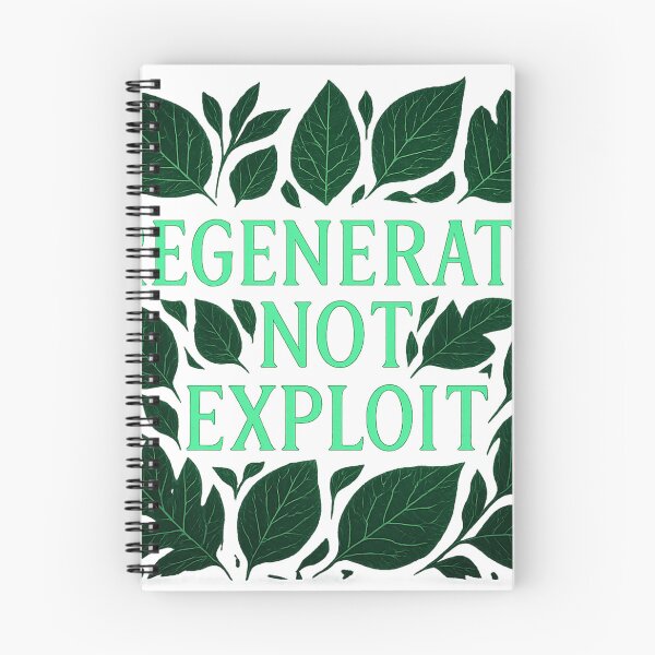Item preview, Regenerate, Not Exploit – Eco  designed and sold by TONSNAP.