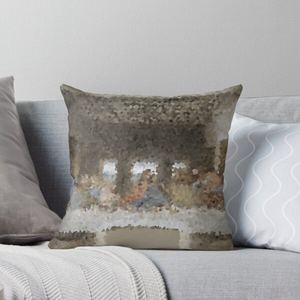 Item preview, davinci lastsupper art classic mosaic renaissance religious funny designed and sold by 88DesignStudio.