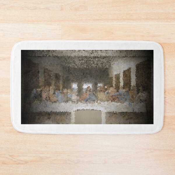 Item preview, davinci lastsupper art classic mosaic renaissance religious funny designed and sold by 88DesignStudio.
