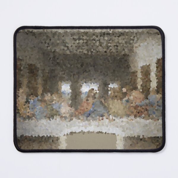 Item preview, davinci lastsupper art classic mosaic renaissance religious funny designed and sold by 88DesignStudio.