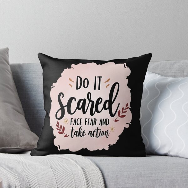 Item preview, Do It Scared – Face Fear and Take Action designed and sold by HOUCHCREATOR.