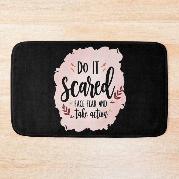 Item preview, Do It Scared – Face Fear and Take Action designed and sold by HOUCHCREATOR.