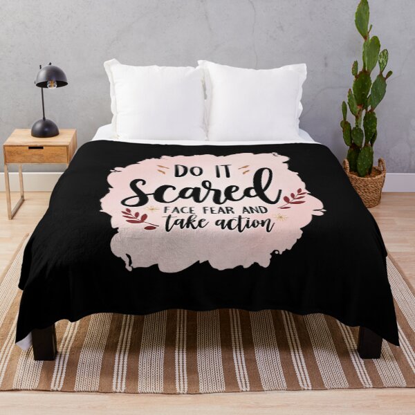Item preview, Do It Scared – Face Fear and Take Action designed and sold by HOUCHCREATOR.