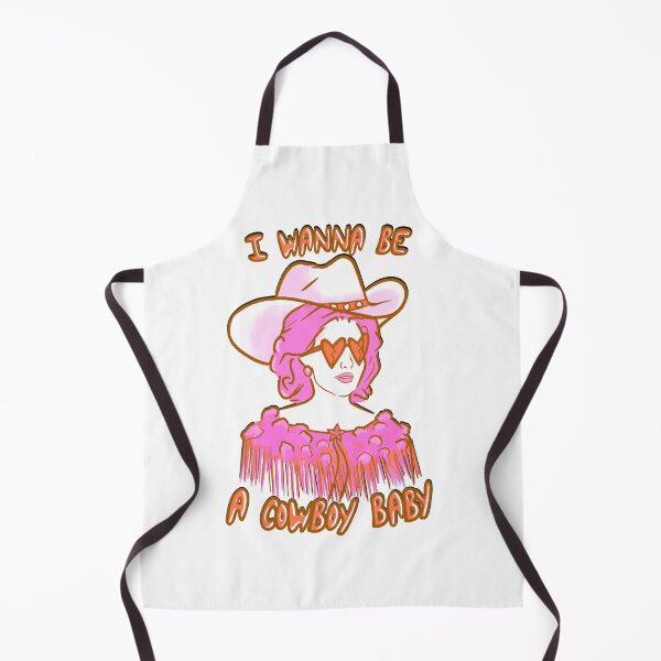 Item preview, CMAT I Wanna Be A Cowboy Baby - pink and orange designed and sold by incloudines.
