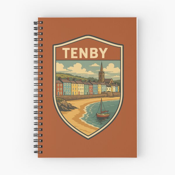 Item preview, Tenby Travel Souvenir Sticker designed and sold by rogue-design.