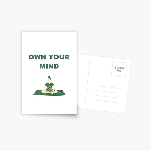 Item preview, Own your mind | Stoicism Philosophy, Daily Stoic Life designed and sold by LexaArtworks.
