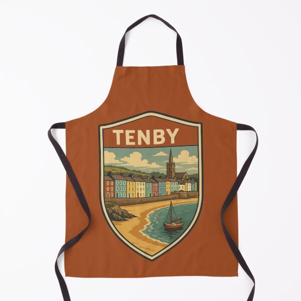 Item preview, Tenby Travel Souvenir Sticker designed and sold by rogue-design.