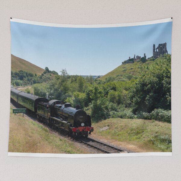 Item preview, Corfe Castle summer steam  designed and sold by hawkie.