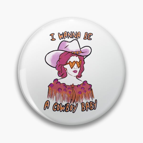 Item preview, CMAT I Wanna Be A Cowboy Baby - orange / pink v2 designed and sold by incloudines.
