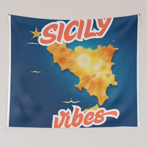 Item preview, Sicily Vibes - Summer Island Spirit designed and sold by MiraLumeStudio.