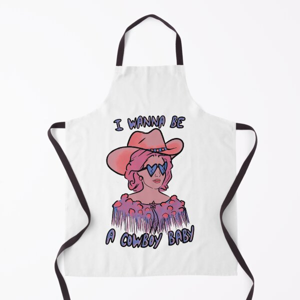 Item preview, CMAT I Wanna Be A Cowboy Baby - coral / blue designed and sold by incloudines.