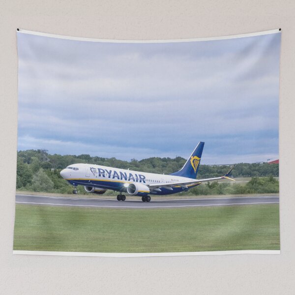 Item preview, MAN to AGP Ryanair Boeing 737 MAX 8-200 EI-IKX designed and sold by Skyframe Aviation.