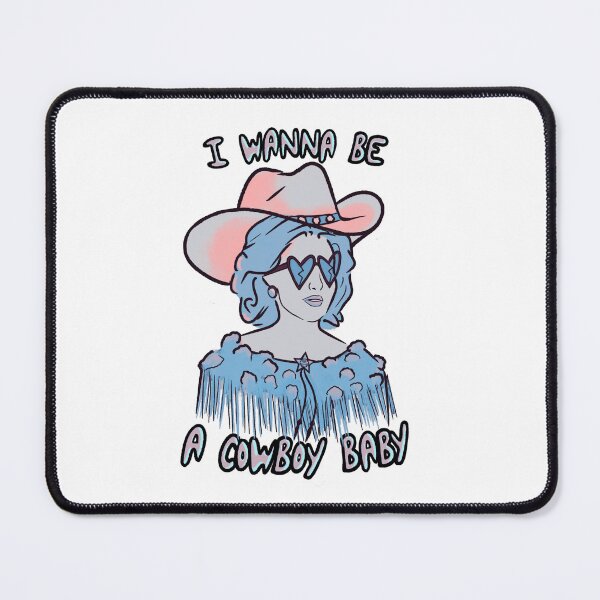 Item preview, CMAT I Wanna Be A Cowboy Baby - blue designed and sold by incloudines.