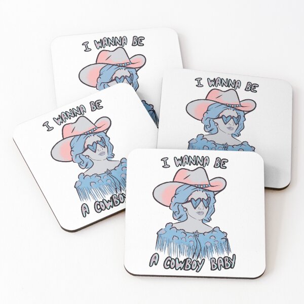 Item preview, CMAT I Wanna Be A Cowboy Baby - blue designed and sold by incloudines.