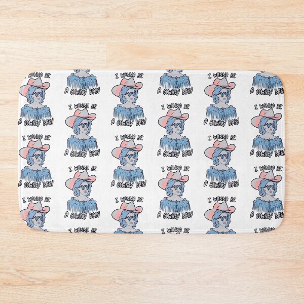 Item preview, CMAT I Wanna Be A Cowboy Baby - blue designed and sold by incloudines.