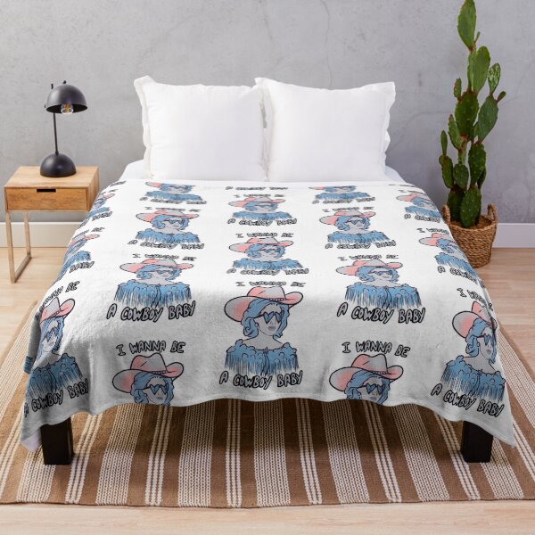 Item preview, CMAT I Wanna Be A Cowboy Baby - blue designed and sold by incloudines.