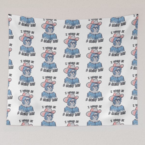 Item preview, CMAT I Wanna Be A Cowboy Baby - blue designed and sold by incloudines.