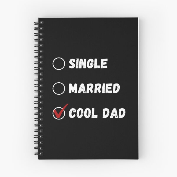 Item preview, Single Married Cool Dad, Funny Dad Shirt designed and sold by Sleepy Cat Design.