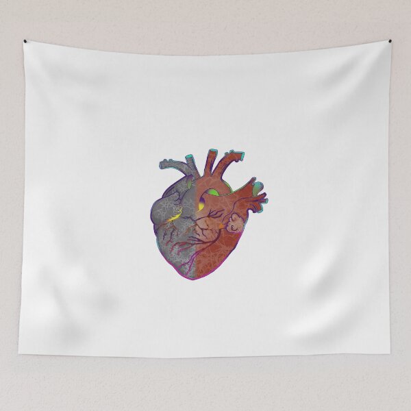 Item preview, anatomical heart meli melo of technique designed and sold by Kalhanne.