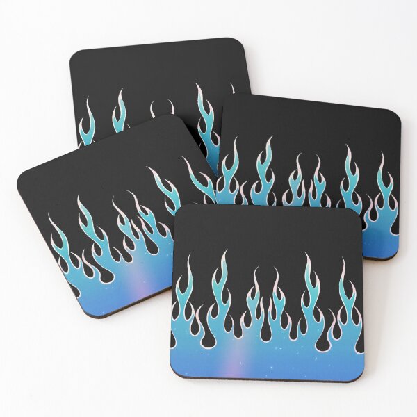 Aperçu de l'œuvre Flammes bleues créée et vendue par Pyromania91.