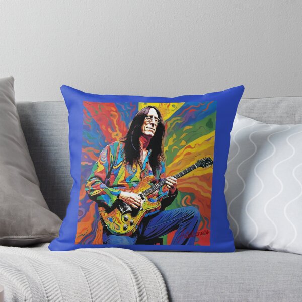 Item preview, "Psychedelic Portrait of Todd Rundgren: Experimental Rock Legend" designed and sold by Artisticanvas.