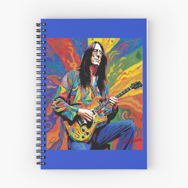 Item preview, "Psychedelic Portrait of Todd Rundgren: Experimental Rock Legend" designed and sold by Artisticanvas.