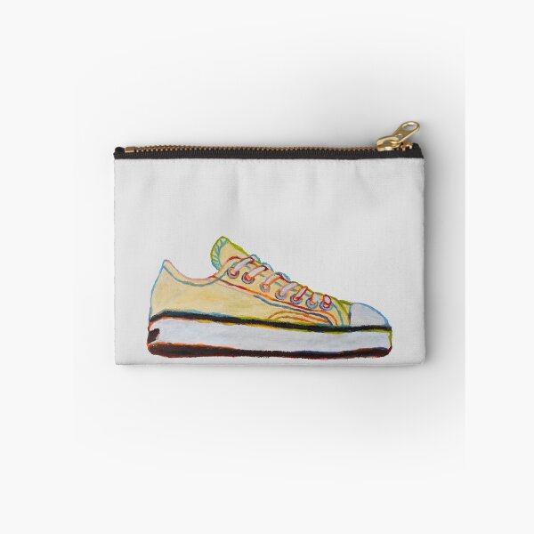 Item preview, Canvas Shoes Oil Pastel Hand Draw designed and sold by purple-Q.