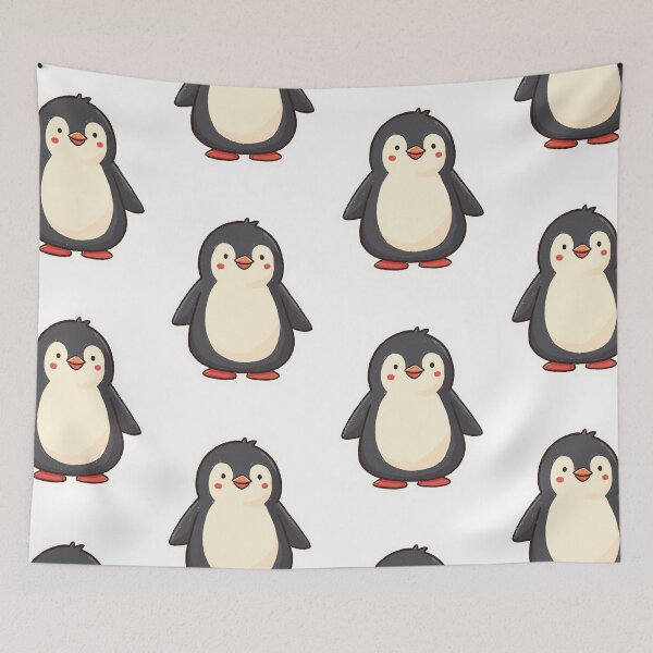 Item preview, Fluffy Penguin designed and sold by bapupa.