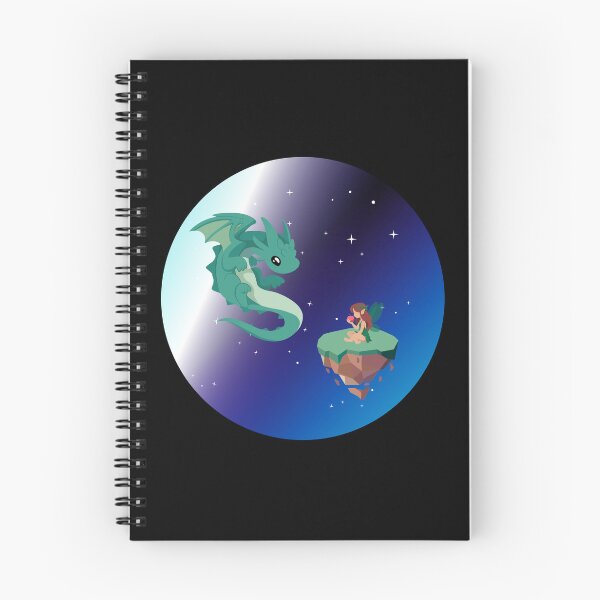 Item preview, fairy and dragon on a starry night designed and sold by CypisDesign.