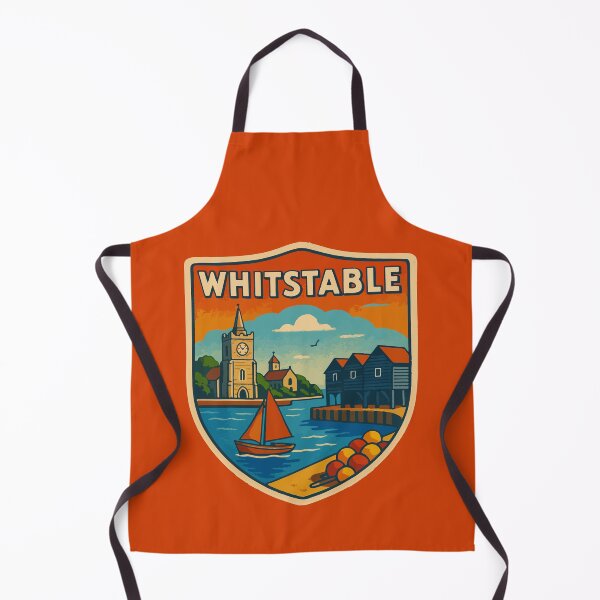 Item preview, Whitstable Travel Souvenir Sticker designed and sold by rogue-design.