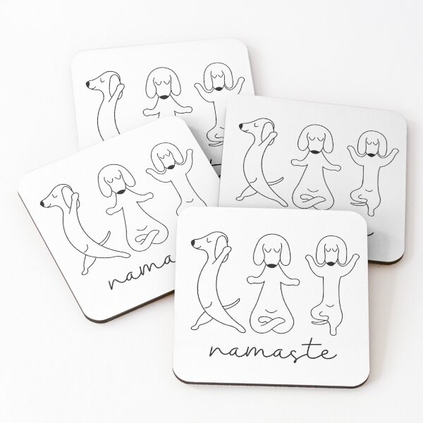 Item preview, Namaste - Dachshund designed and sold by Rocitour.