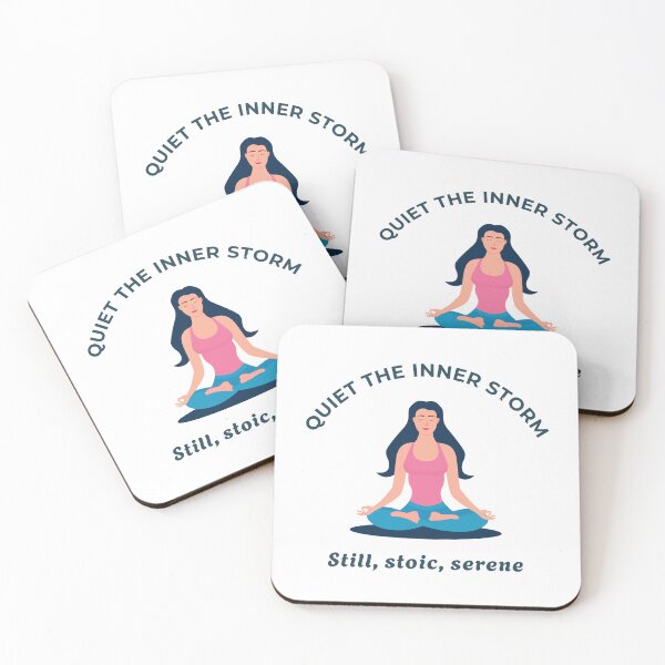 Item preview, Quiet the inner storm - Still, Stoic, Serene | Stoicism Philosophy, Daily Stoic Life designed and sold by LexaArtworks.