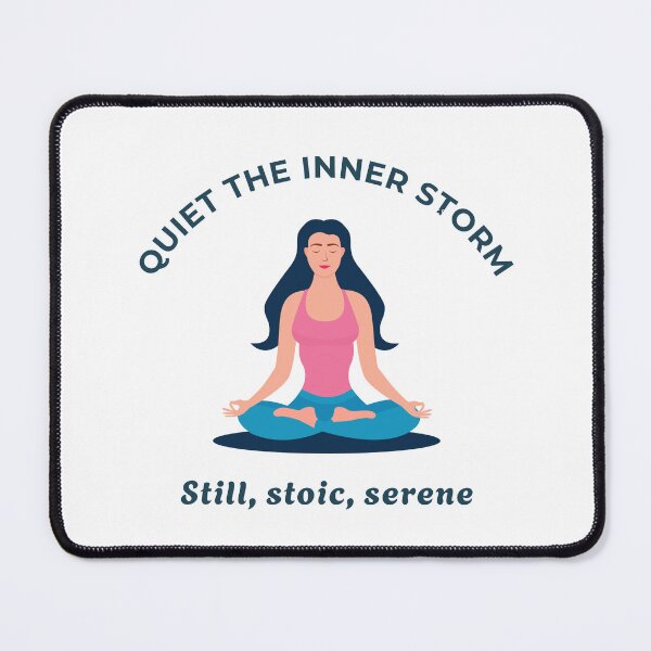 Item preview, Quiet the inner storm - Still, Stoic, Serene | Stoicism Philosophy, Daily Stoic Life designed and sold by LexaArtworks.