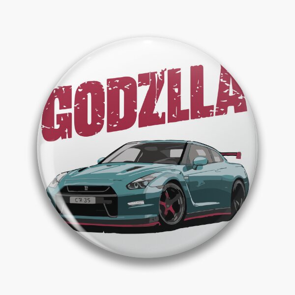 Item preview, Vintage Classic Car Nissan Godzlla GT-R designed and sold by PrintCarClub.