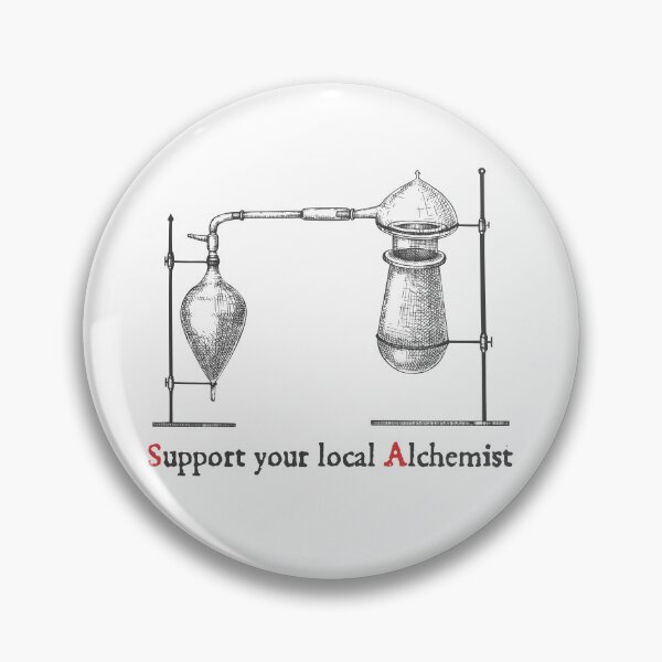 Item preview, Support your local Alchemist designed and sold by R-A Designs.